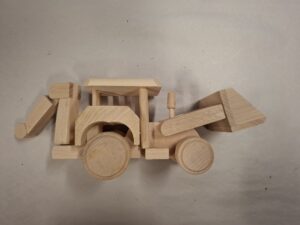 Puidust traktor