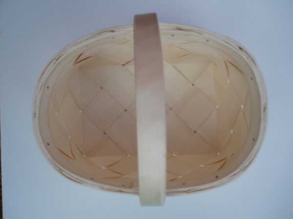 Laastukorv M suurus punane lill - Image 2